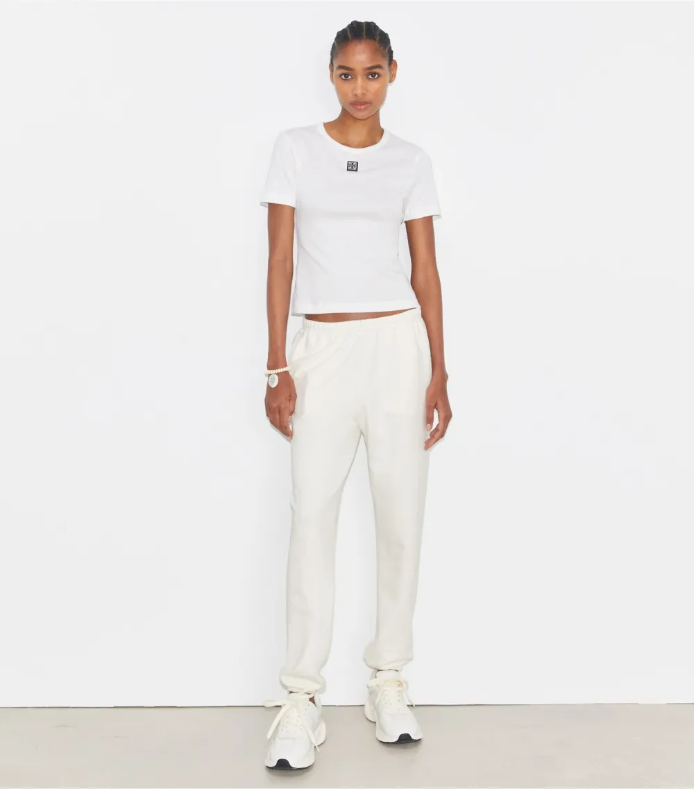 French Terry Cropped Sweatpant