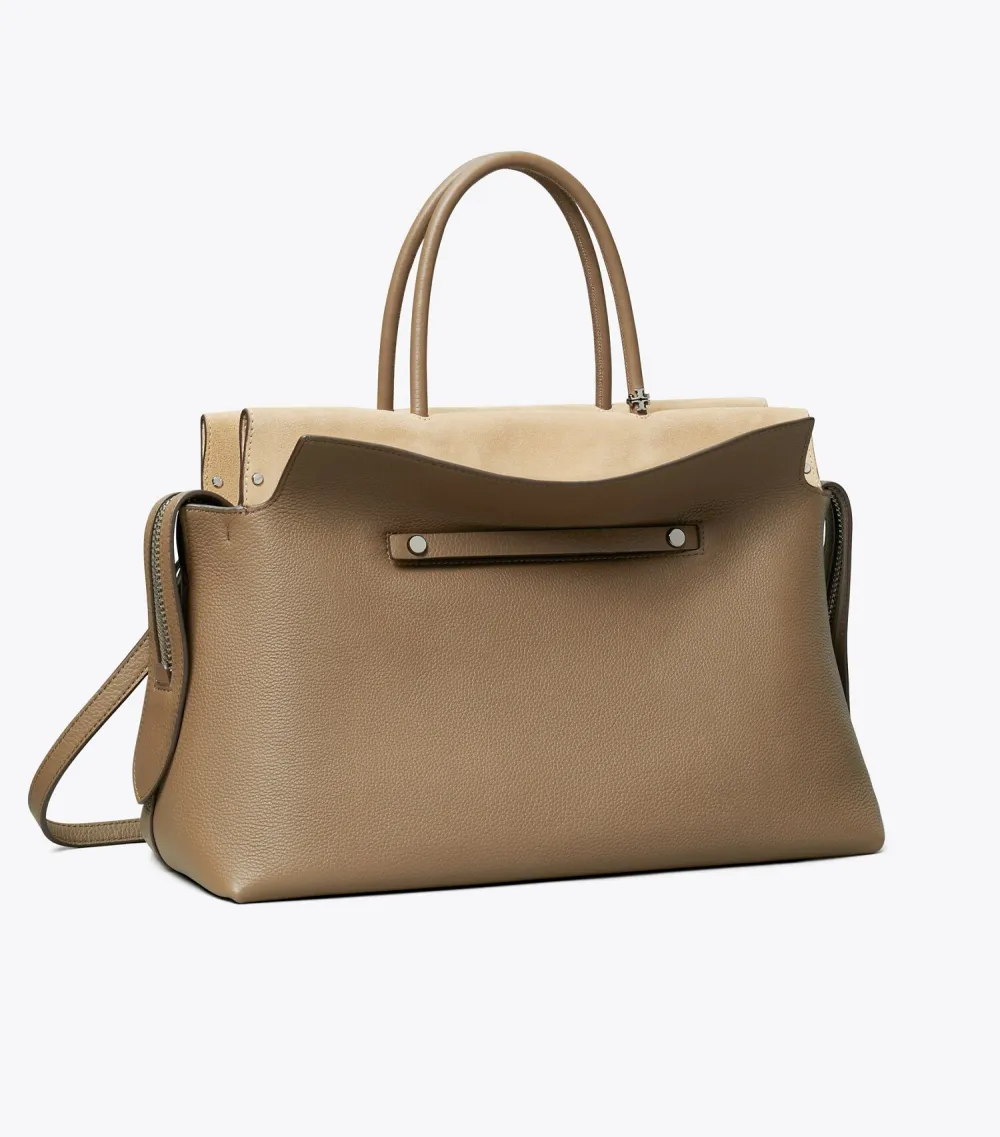 Large Mercer Pebbled Satchel