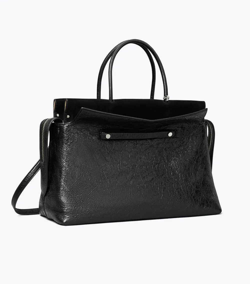 Large Mercer Distressed Satchel