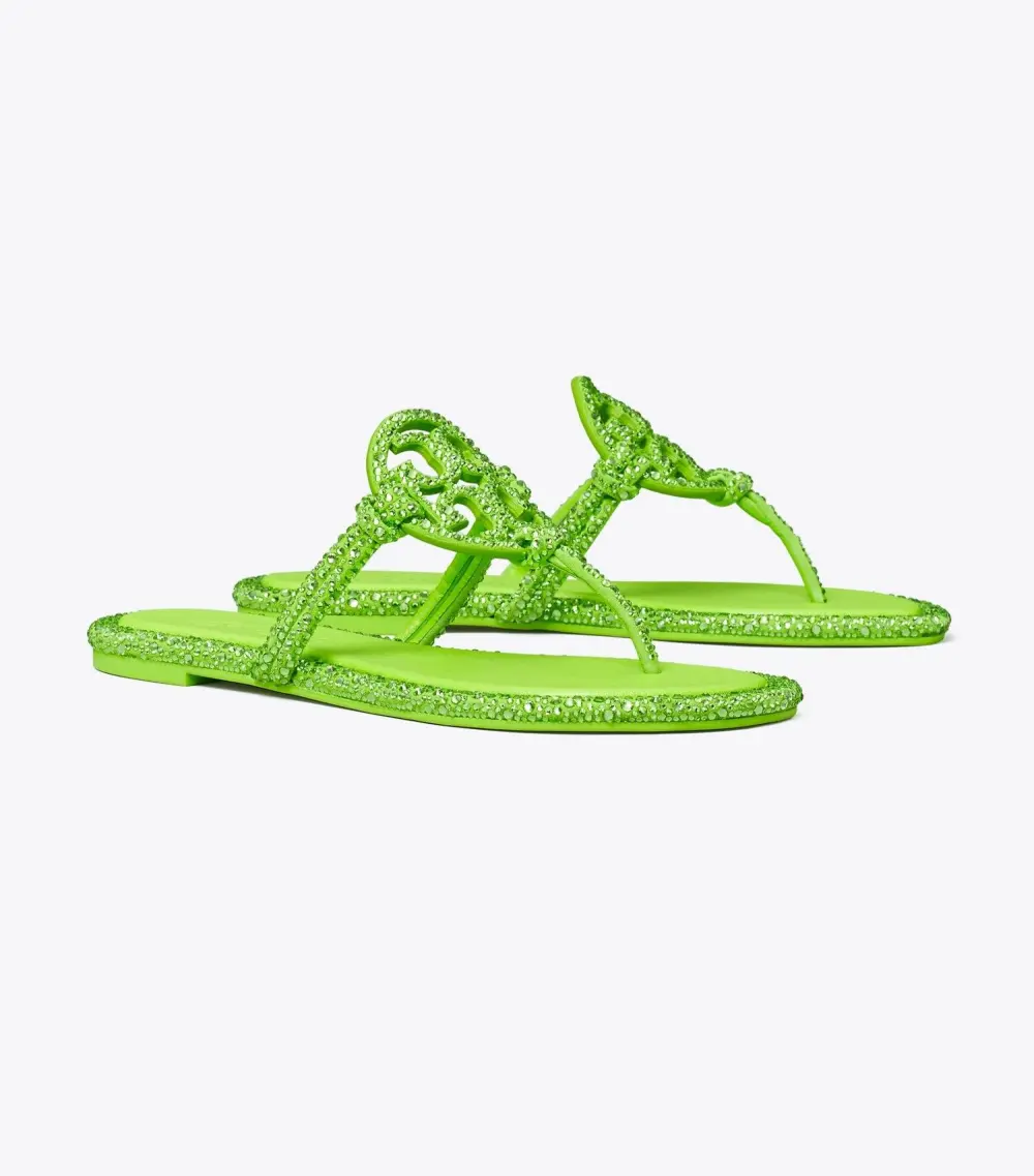 TB x BonBon Miller Knotted Crystal Sandal