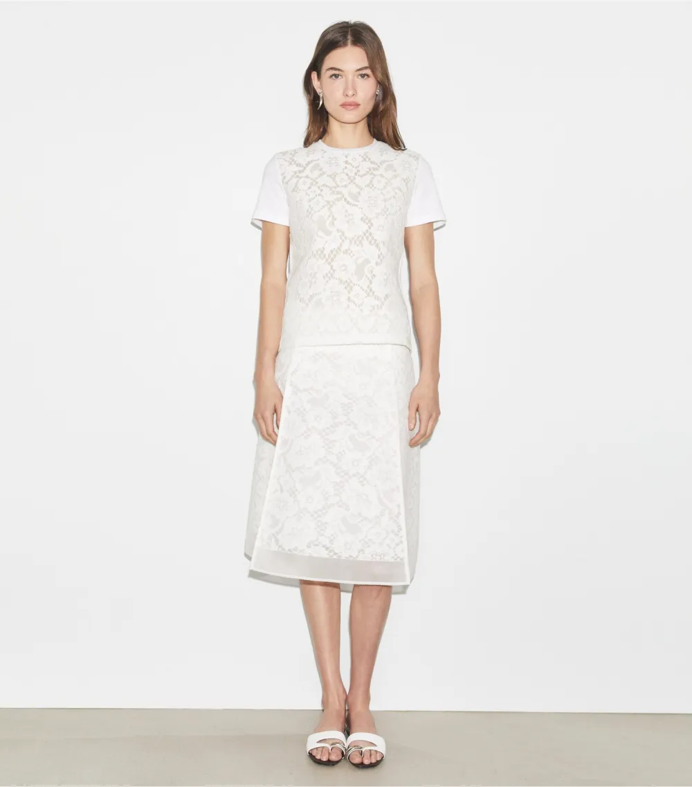 Corded Lace Skirt