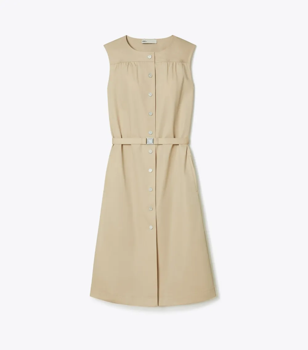 Cotton Poplin Dress