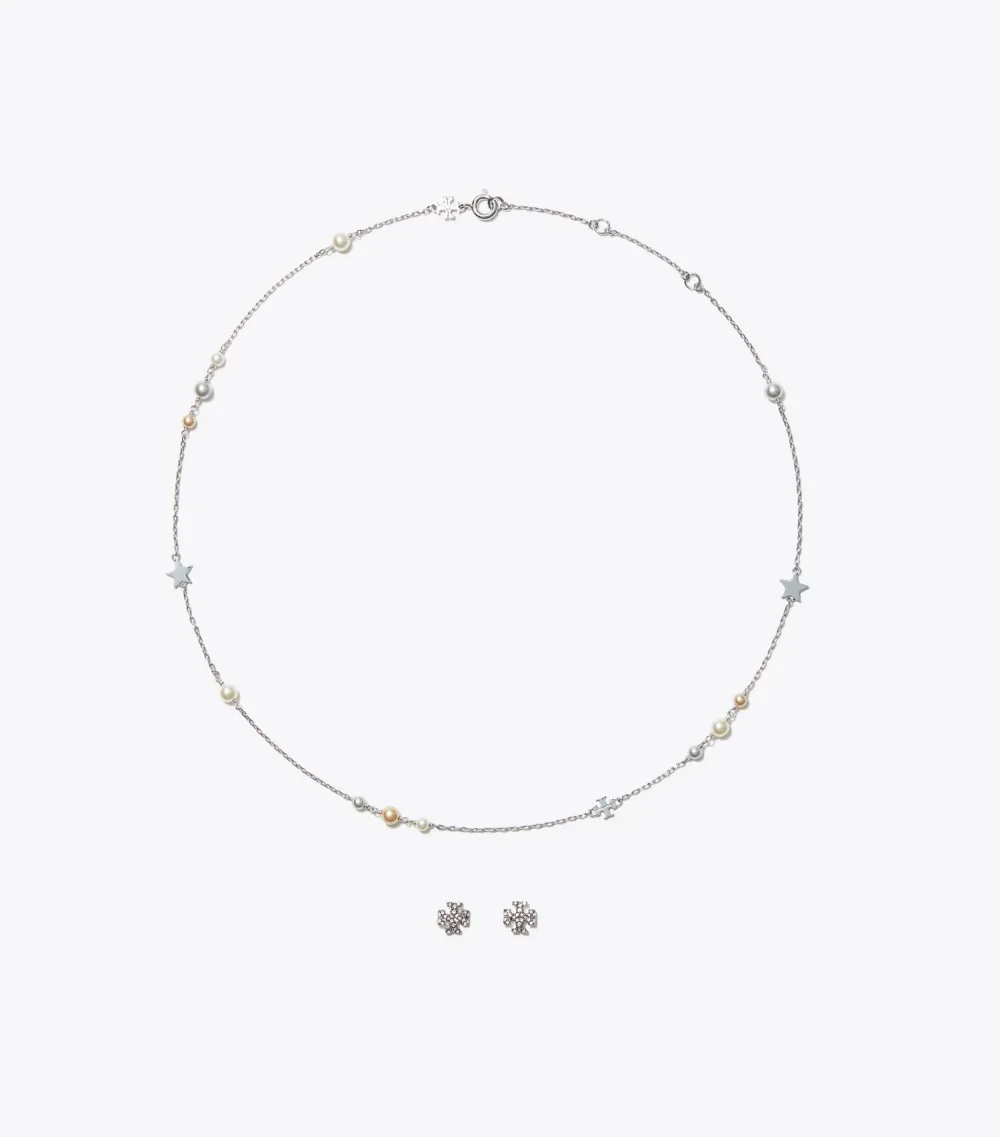 Kira Necklace And Stud Earring Gift Set