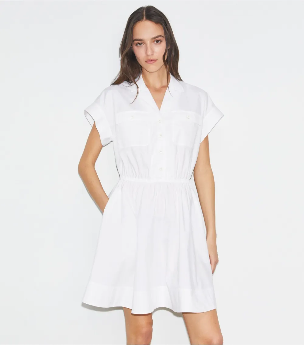 Cotton Poplin Shirtdress