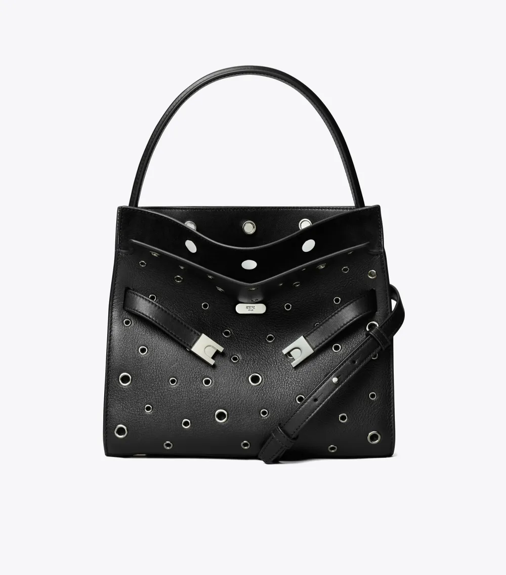 Small Lee Radziwill Grommet Double Bag