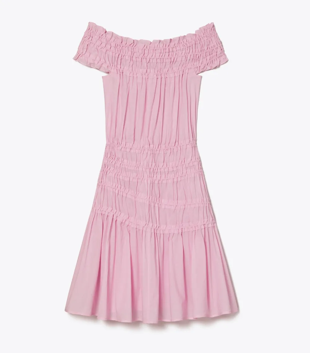 Smocked Cotton Dress