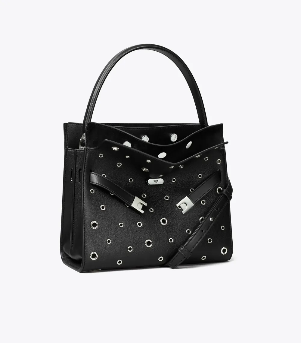 Small Lee Radziwill Grommet Double Bag