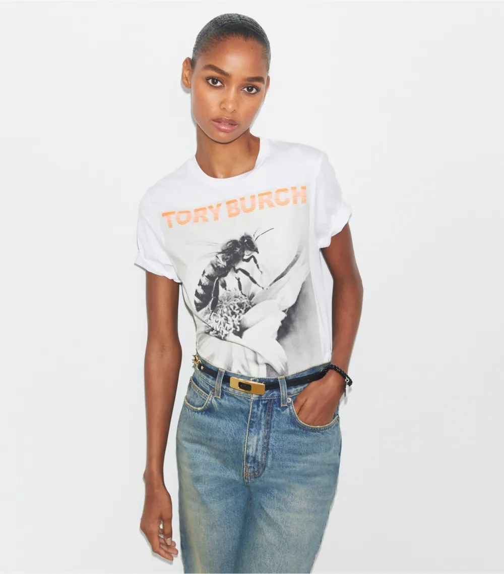 Printed Cotton T-Shirt