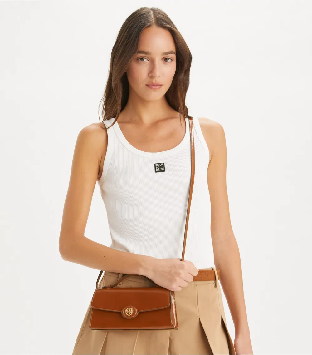 Mini Robinson Spazzolato Crossbody