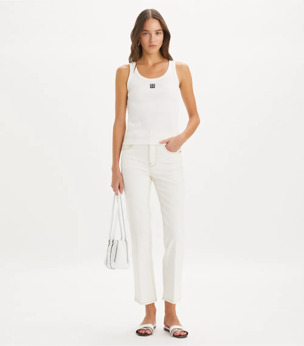 Cropped Flare Jean