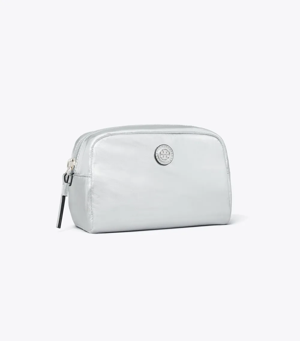 Virginia Metallic Curved Cosmetic Case