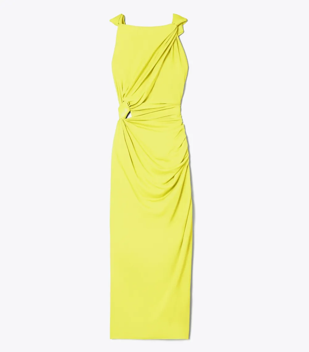 Viscose Knot Dress