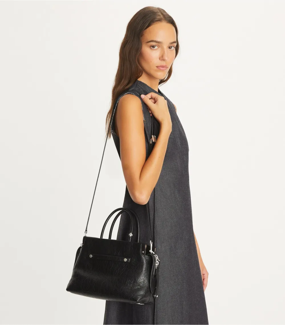 Mercer Distressed Satchel