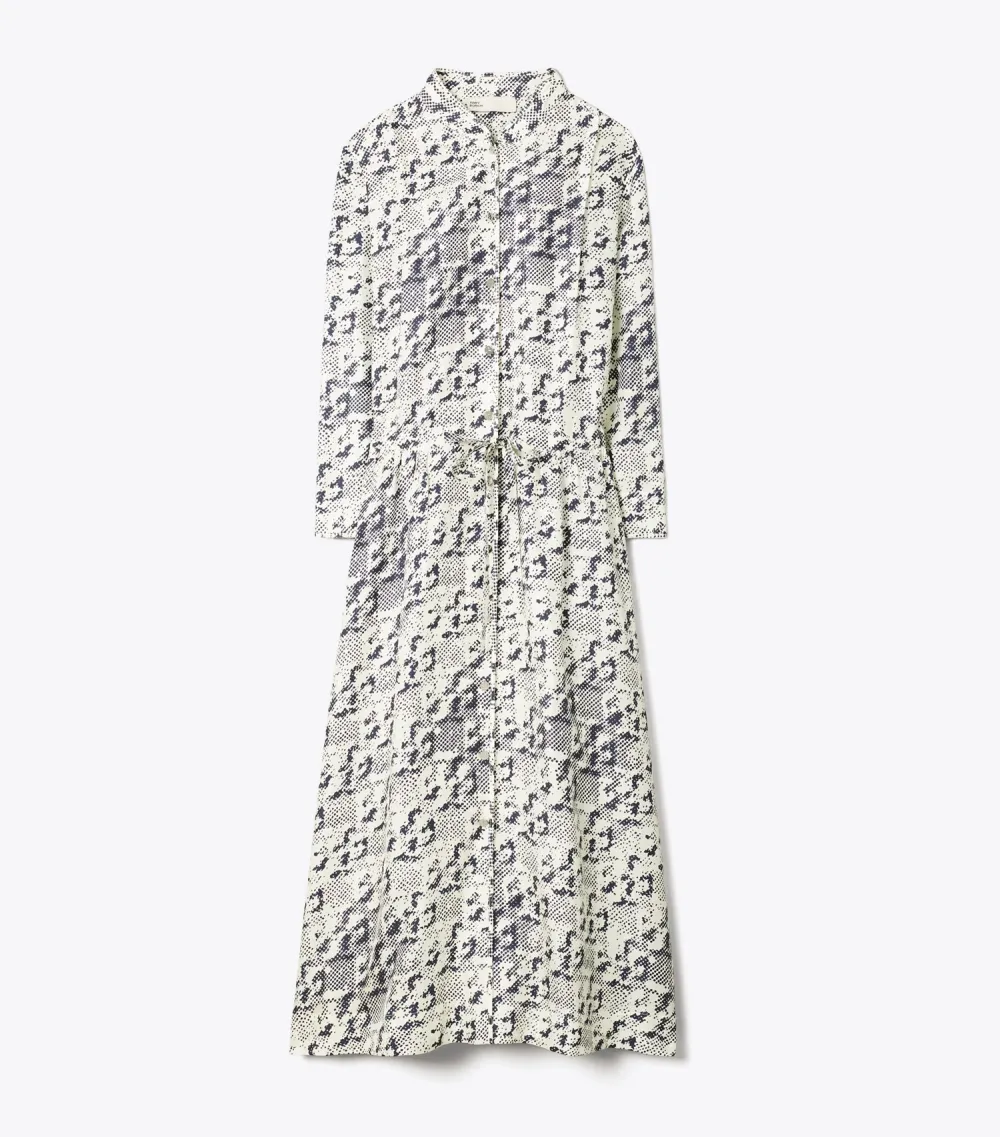 Silk Midi Dress