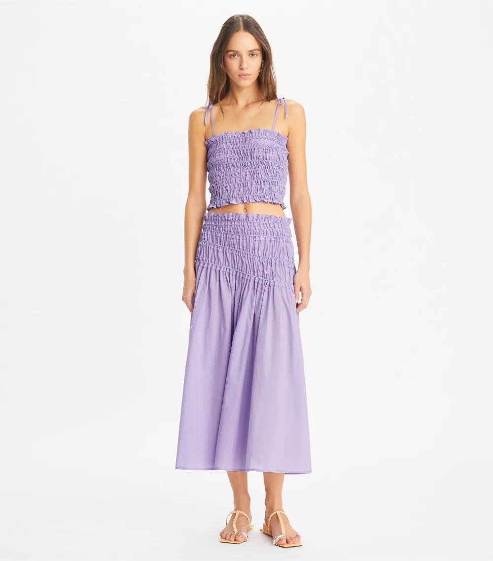 Smocked Cotton Top