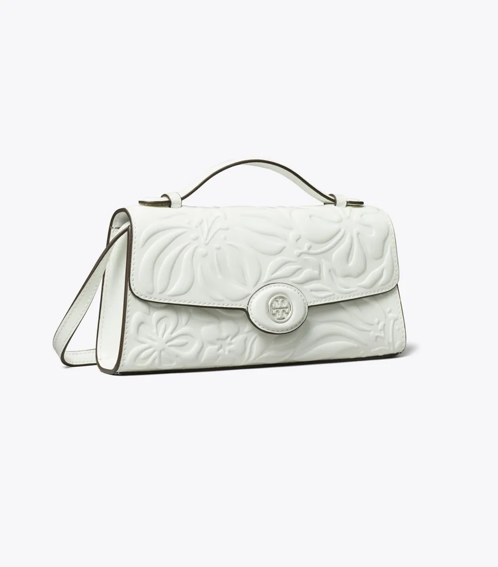 Mini Robinson Floral Embossed Crossbody