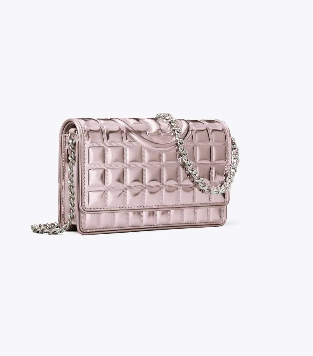 Fleming Metallic Quilt Crossbody