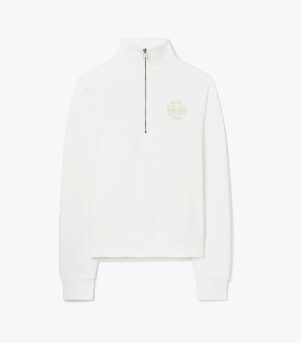 Heavy French Terry Half-Zip Sweatshirt