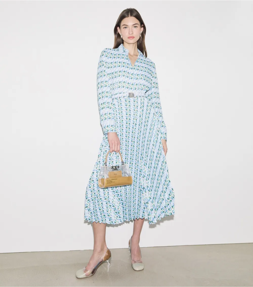 Printed Twill Dress