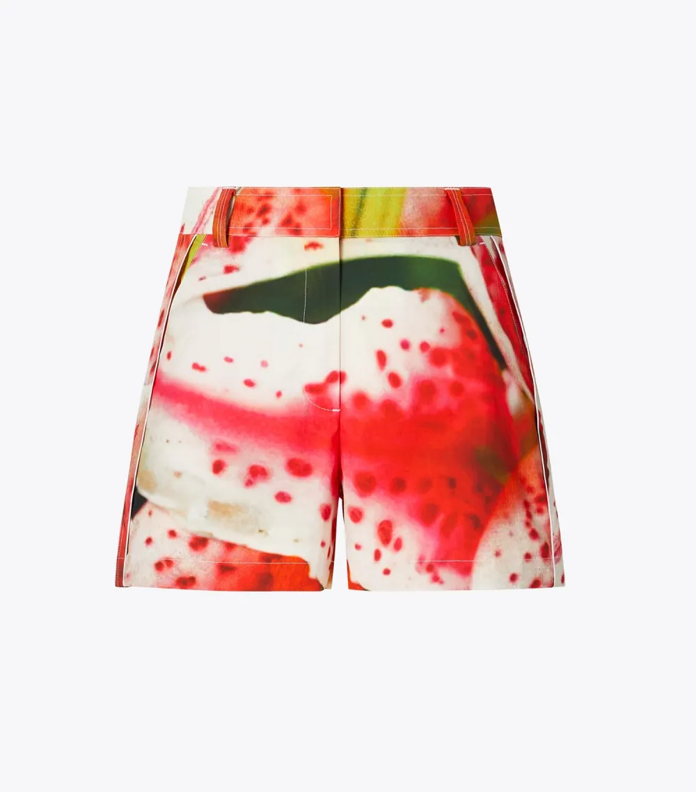Twill Camp Short