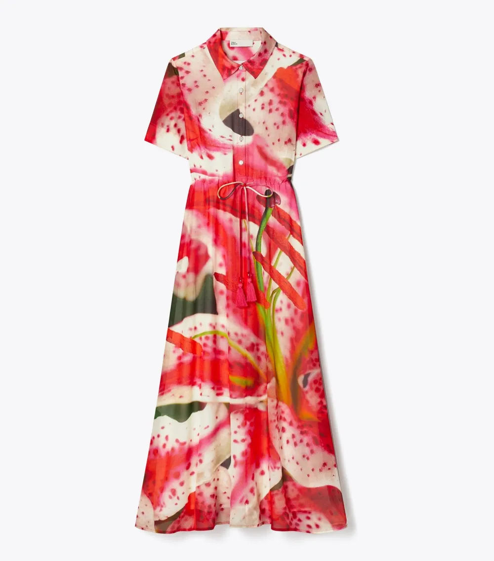 Cotton Shirtdress