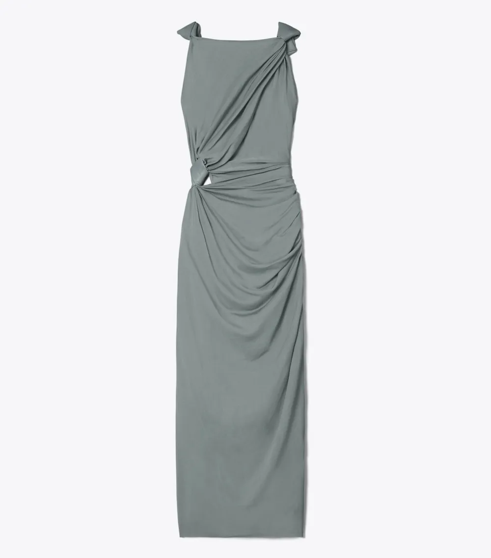 Viscose Knot Dress