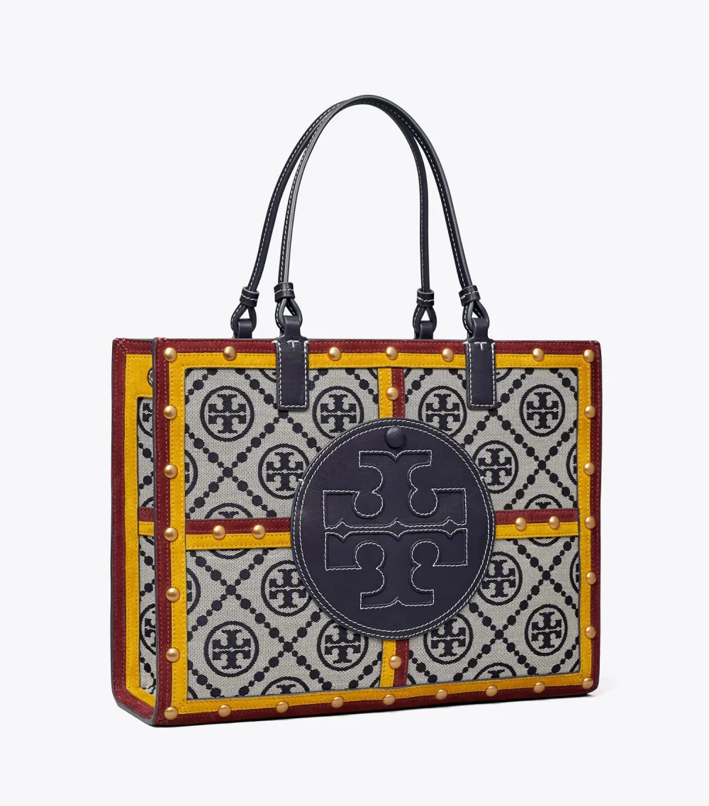 Ella Monogram Quadrant Small Tote