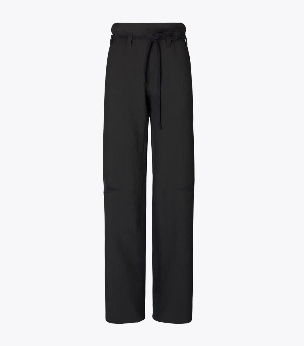 Wide Leg Cotton Pants