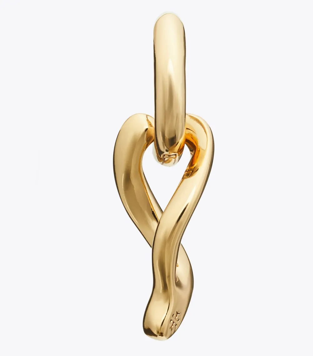 Wishbone Huggie Earring