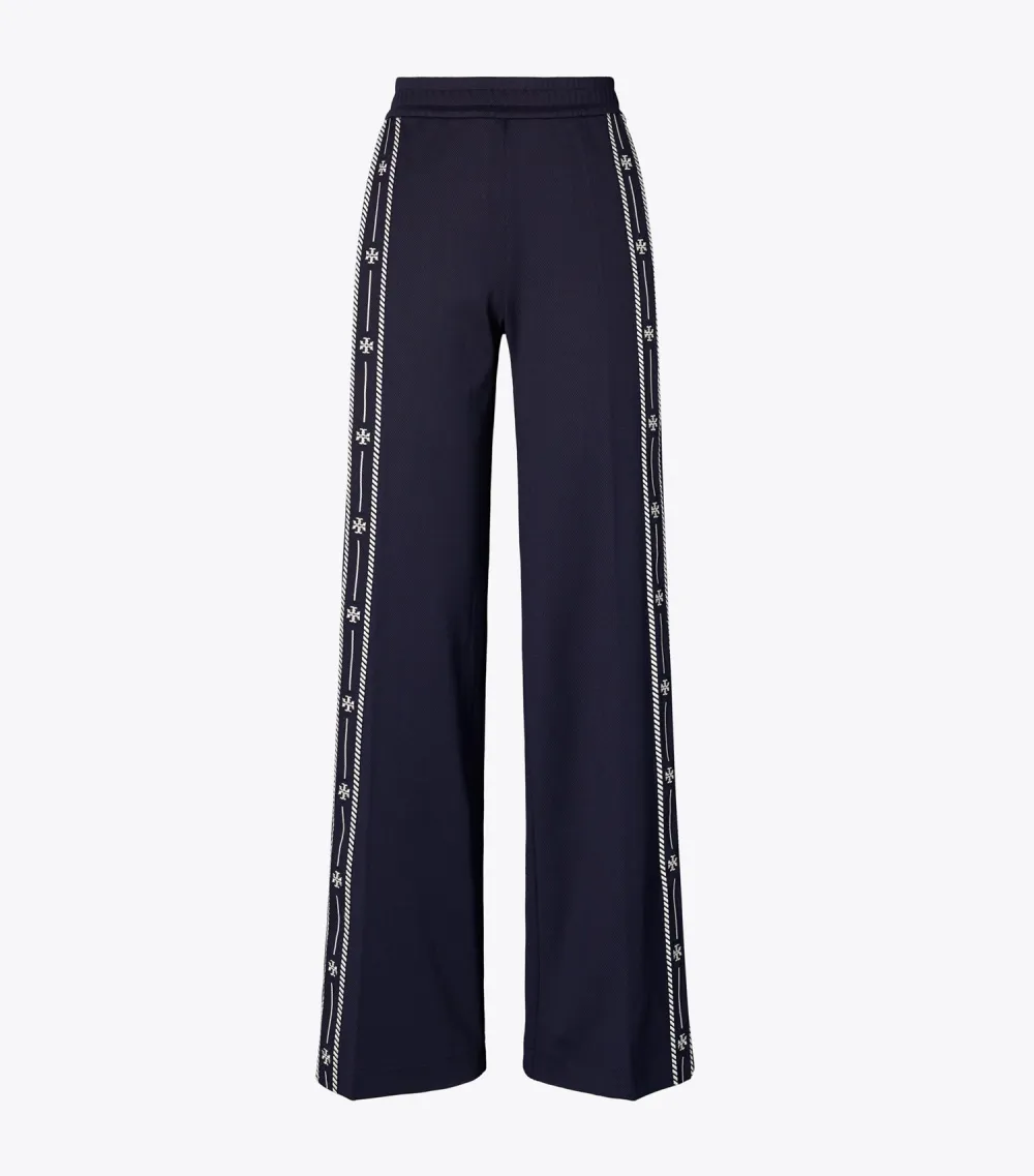 Embroidered Logo Nylon Track Pant
