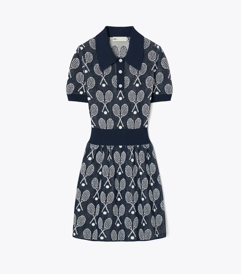 Racquet Mesh Dress