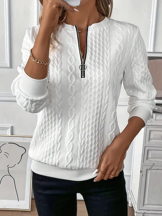 Long Sleeve Early Autumn Bottoming Shirt Casual Top