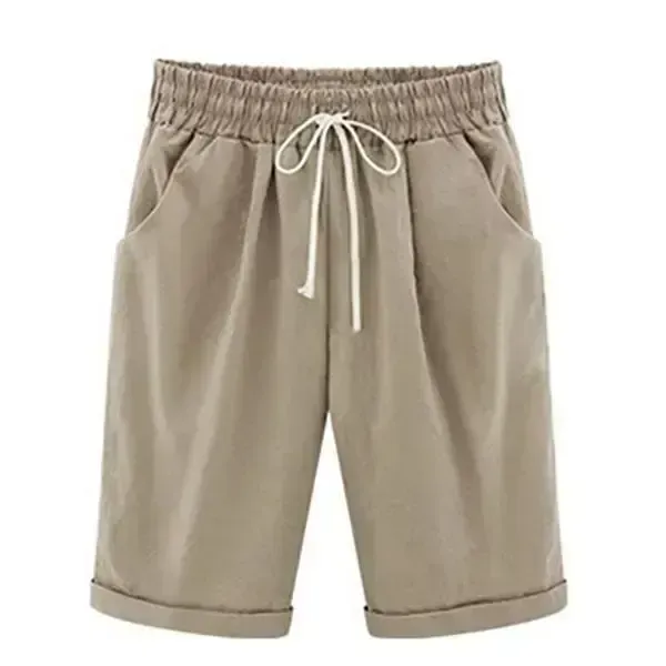 6 Color Plus Size Pockets Beach Wear Casual Shorts