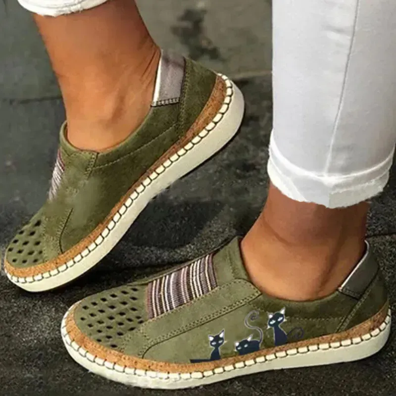 Women's Breathable Flat Bottom Bunion Corrector Sneaker Shoes