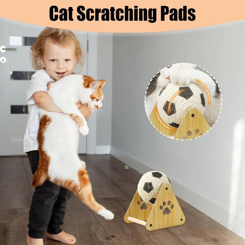 Triangle Cat Scratch Ball
