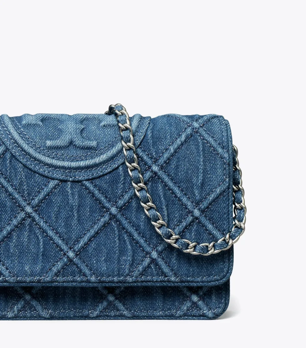 Fleming Soft Denim Crossbody