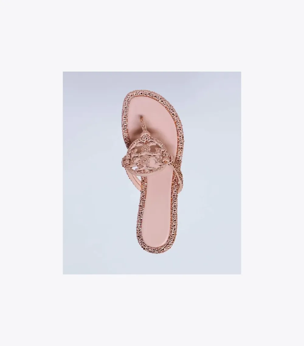 Miller Pavé Knotted Sandal