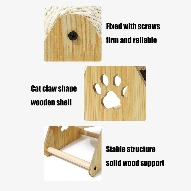 Triangle Cat Scratch Ball