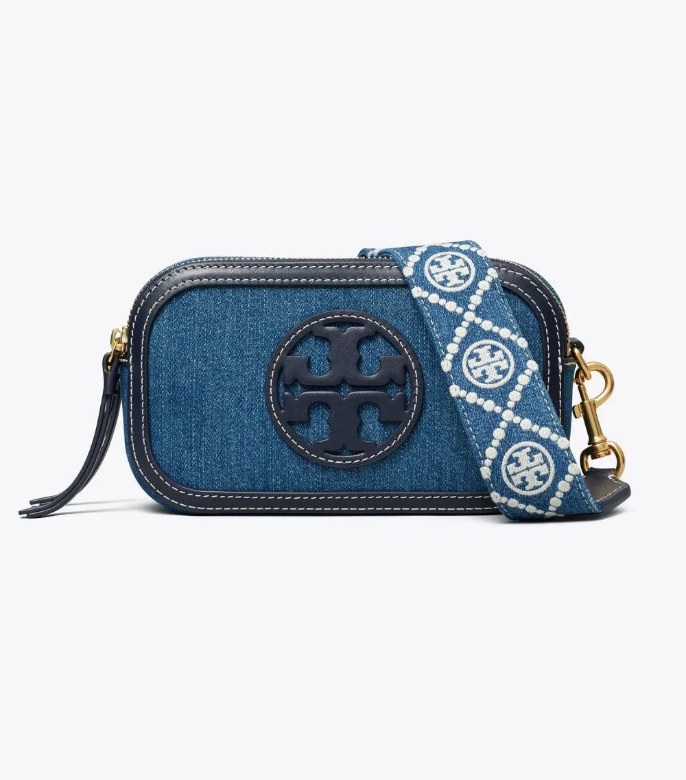 Mini Miller Denim Crossbody Bag