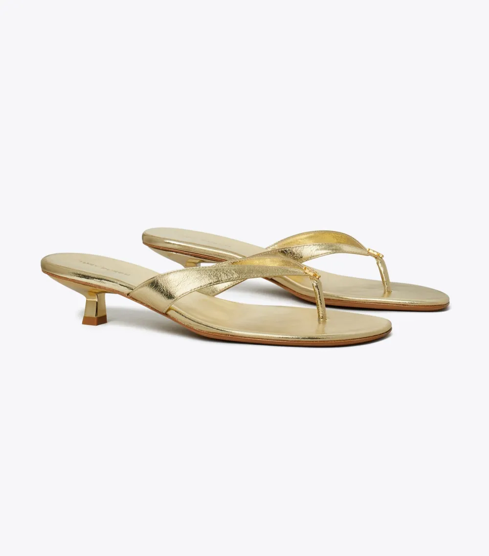 Capri Low-Heel Sandal
