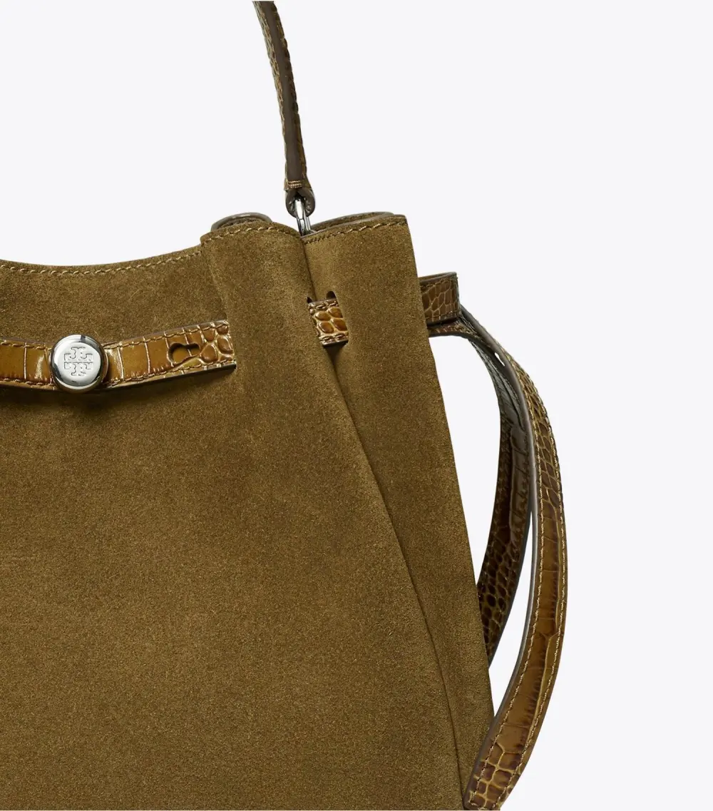Romy Suede Bucket Bag