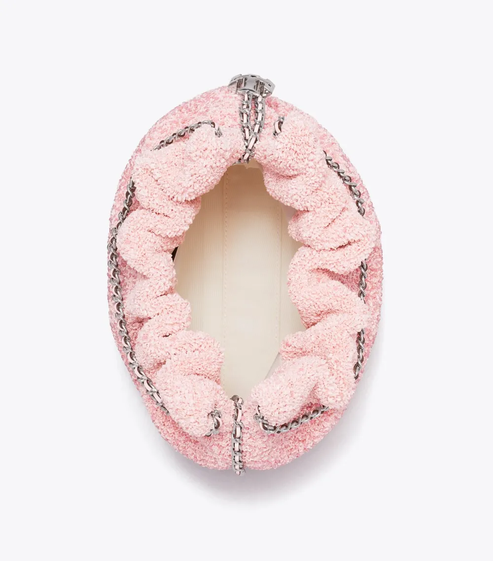 TB x BonBon Mini Fleming Embellished Hobo Bag