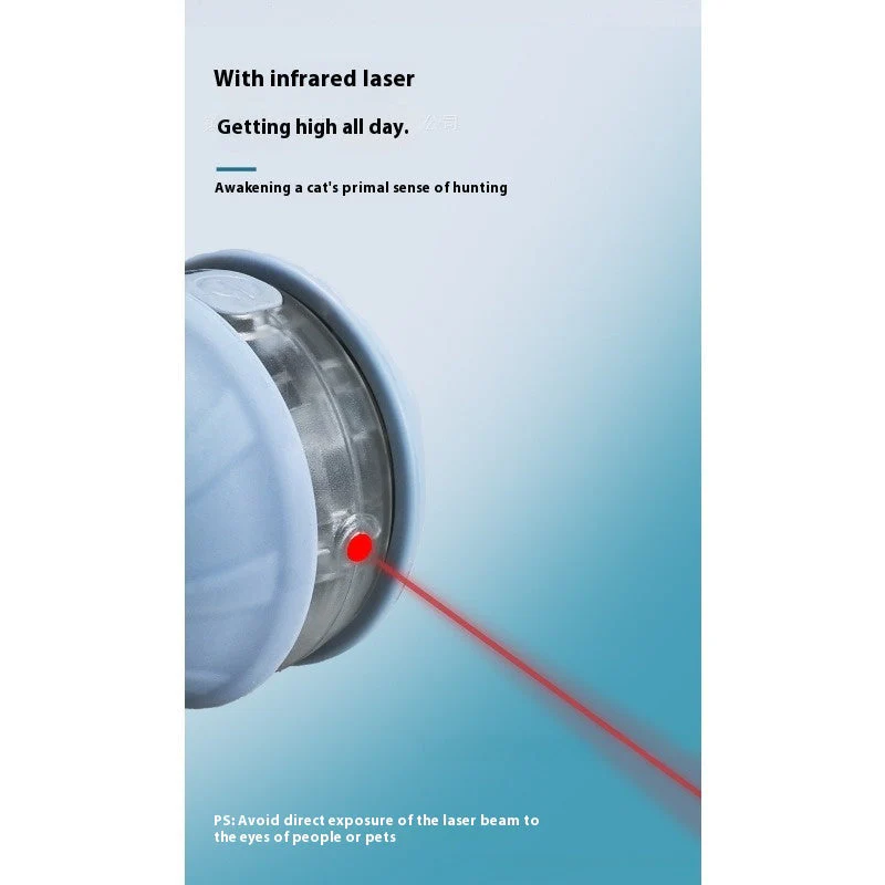 Multifunctional Smart Cat Toy Ball|Laser, Sound & Interactive Modes