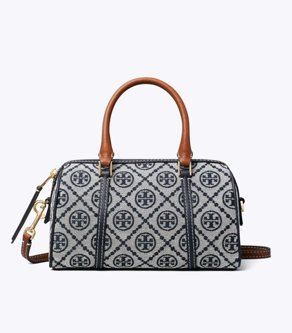 T Monogram Petite Barrel Bag