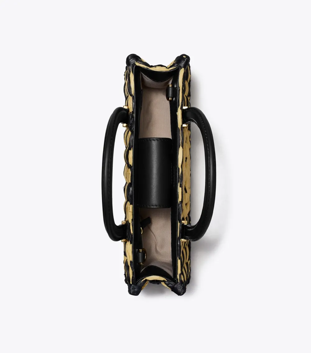 Ella Hand-Crocheted East-West Tote