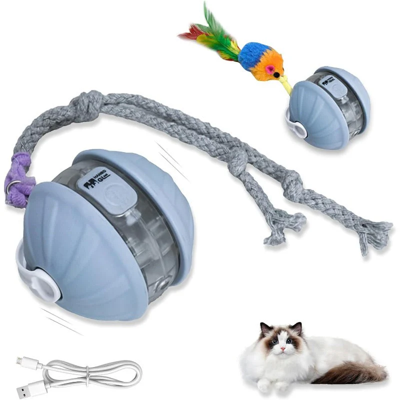 Multifunctional Smart Cat Toy Ball|Laser, Sound & Interactive Modes