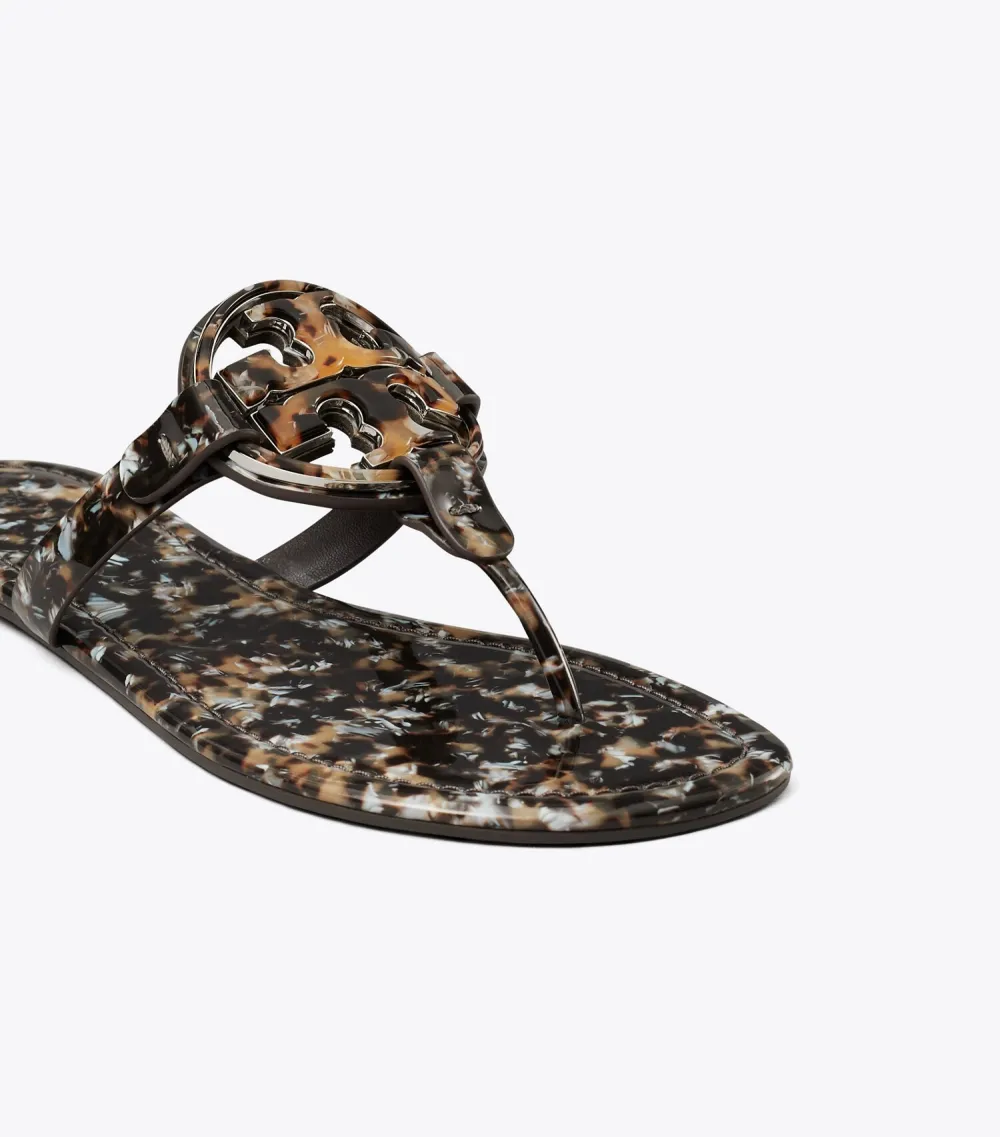 Miller Printed Patent Sandal