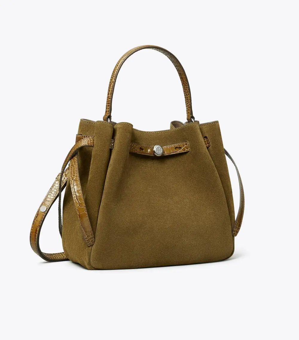 Romy Suede Bucket Bag
