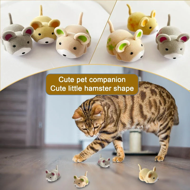 Interactive Electric Hamster Toy|For Cats & Small Dogs