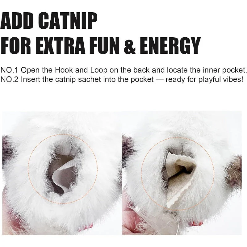 Rechargeable Flapping Bird Cat Toy